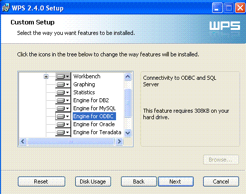 WPS Engines during Setup