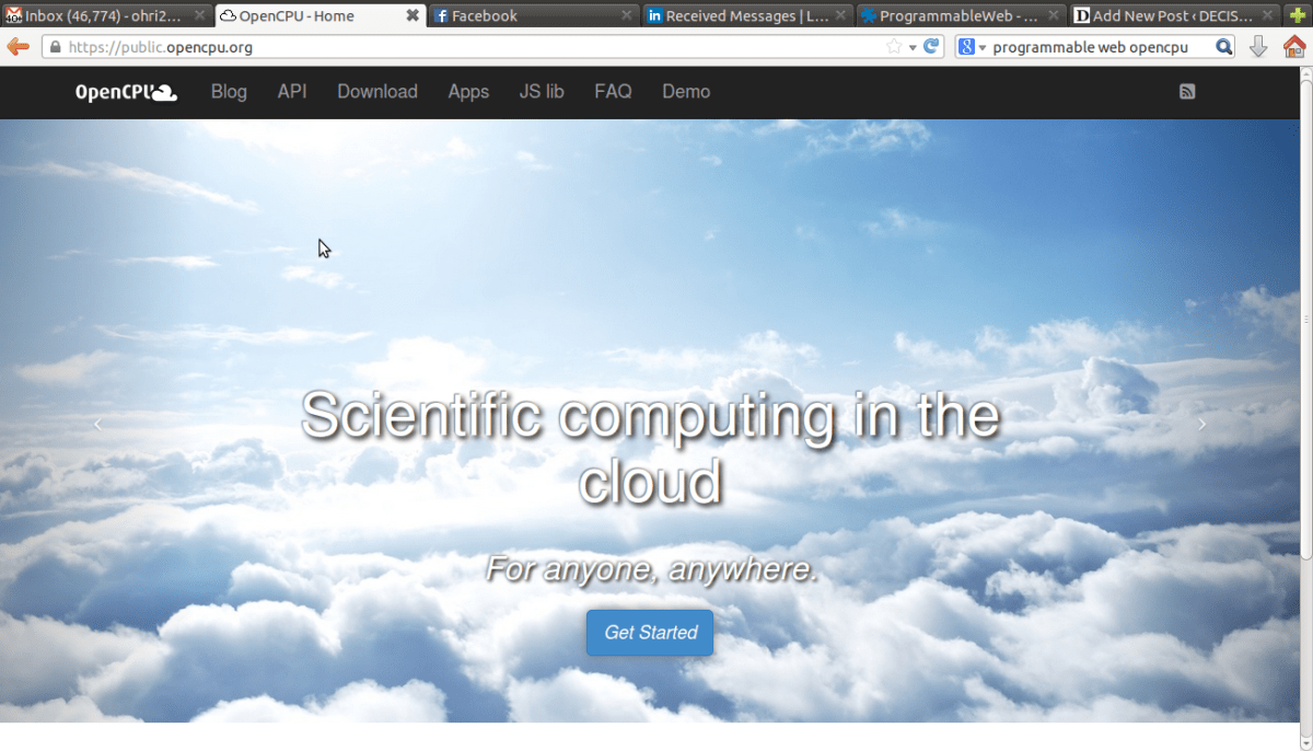 OpenCPU: Cloud Based Analytics comes to&nbsp;age